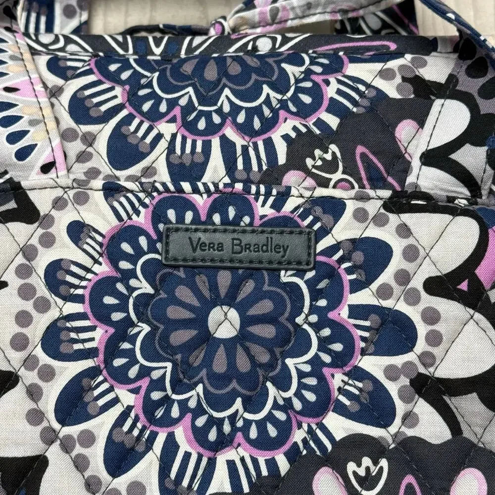 Vera Bradley Mimosa Medallion Hanging Travel Organizer Cosmetic Toiletry Bag